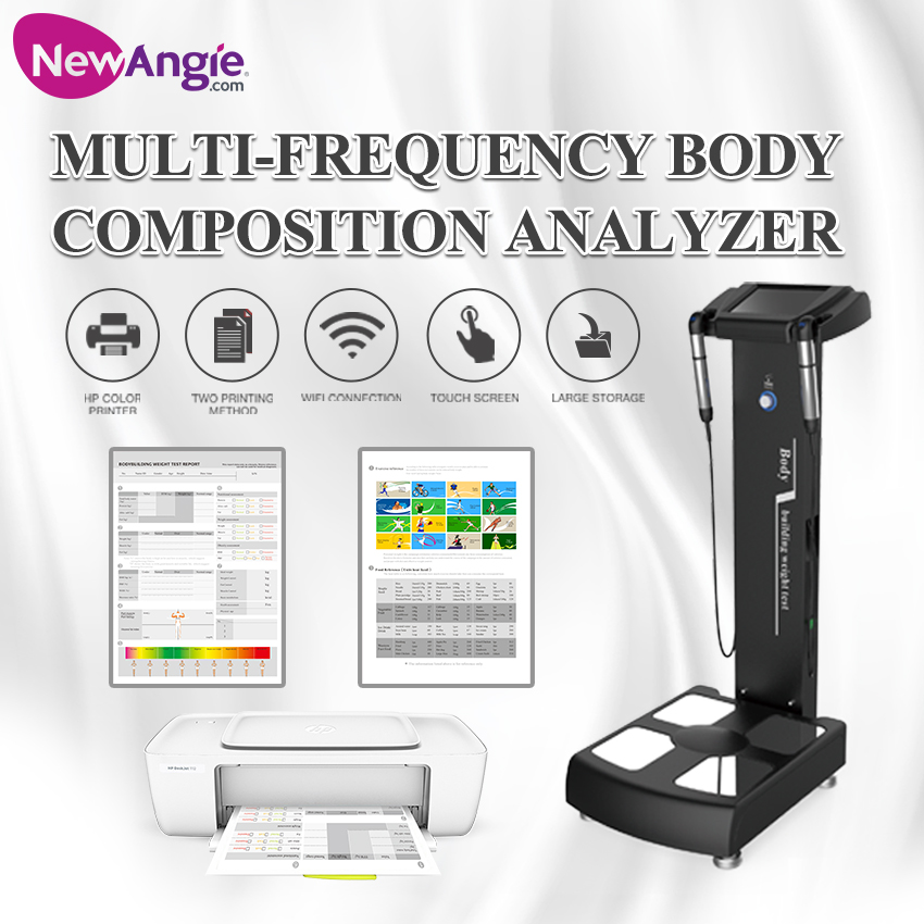 Body Composition Analyzer Machine With HP Pinter&Thermal Paper&Color Print  Paper